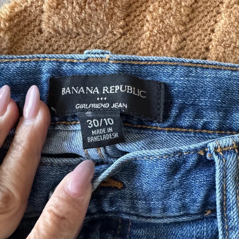 Banana Republic Factory Classic Blue Denim girlfriend Jeans